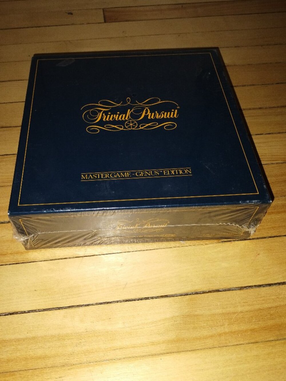 Trivial Pursuit Genius Edition Board Game Horn Abbott Games 1981